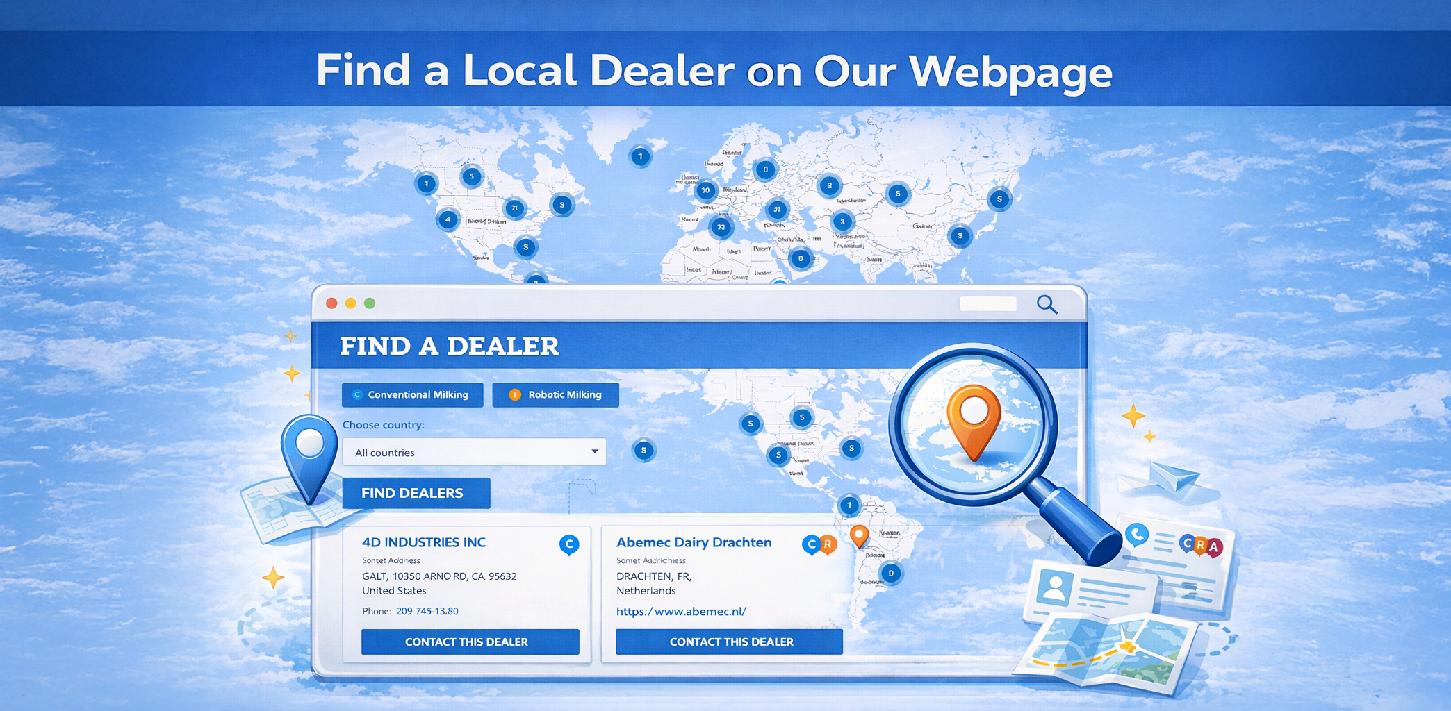 Find a local BouMatic dealer