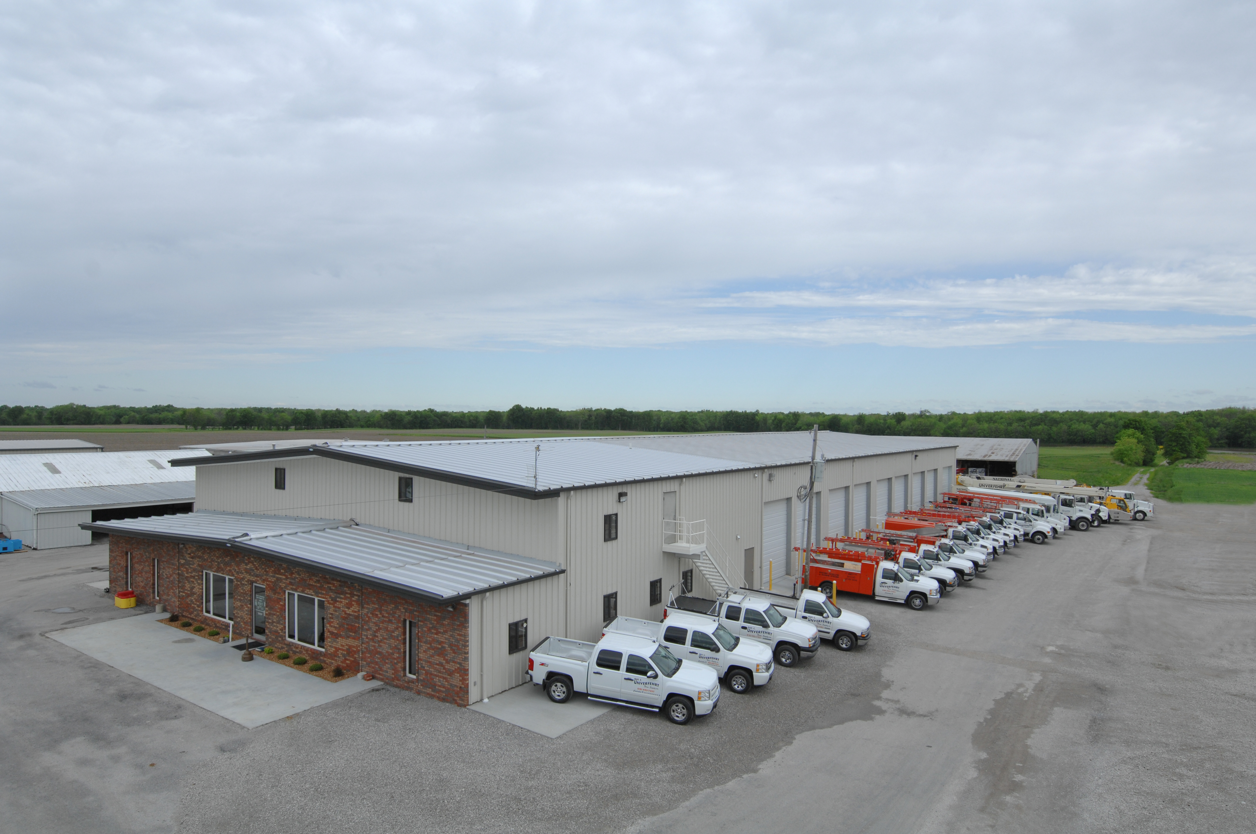 Unverfehrt Farm Supply service trucks