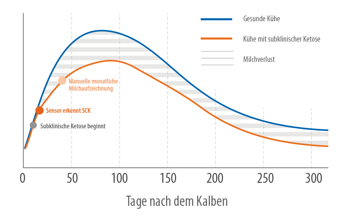 Graph Subclinical Ketosis