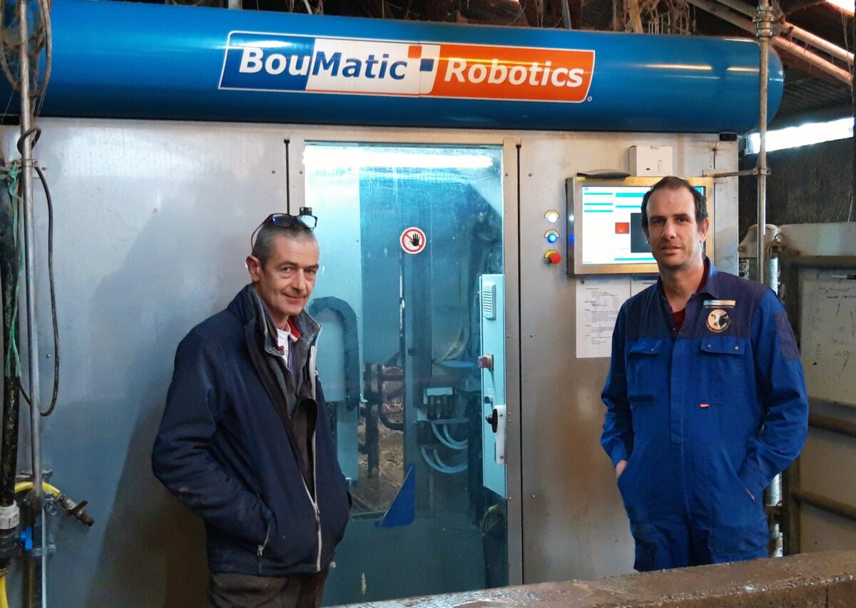 Denis Audoire et Alain Ballanger, éleveurs en Loire-Atlantique