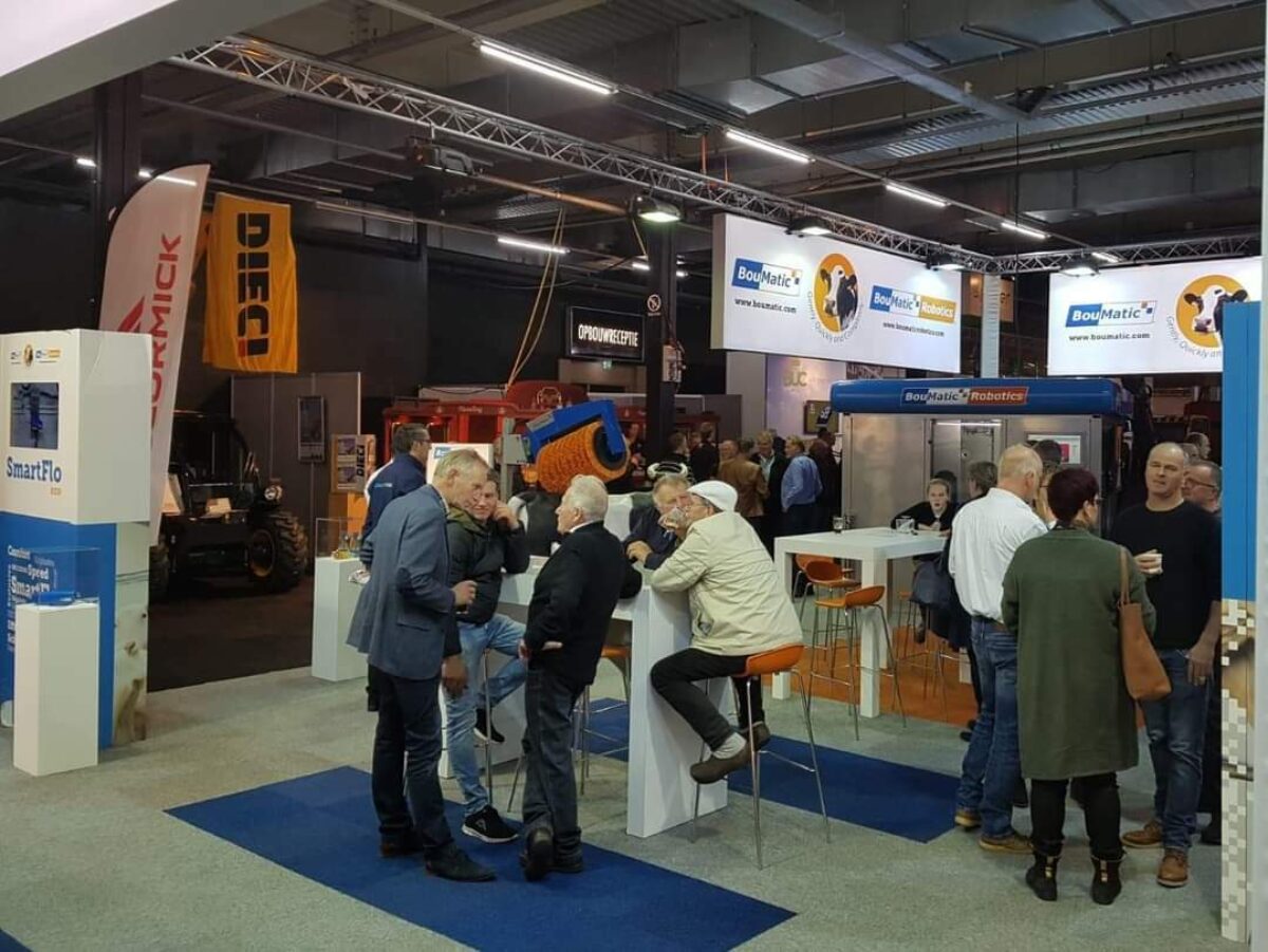 De BouMatic stand in 2019