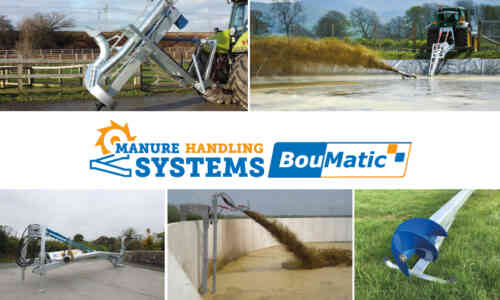 Press release: BouMatic presents its new manure handling range