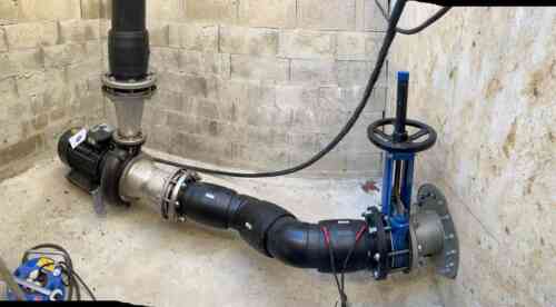 Pompe à lisier BouMatic installée dans le pays de Langres