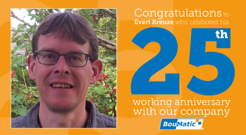 Gratulation an Evert Kreuze