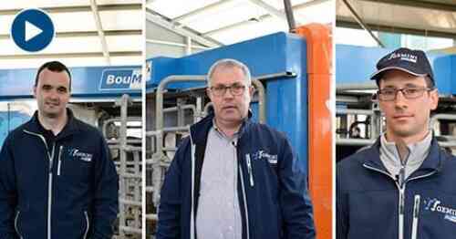 BouMatic installed for the first time its Gemini robot in a farm in Portugal - Vaca Pinta Magazine