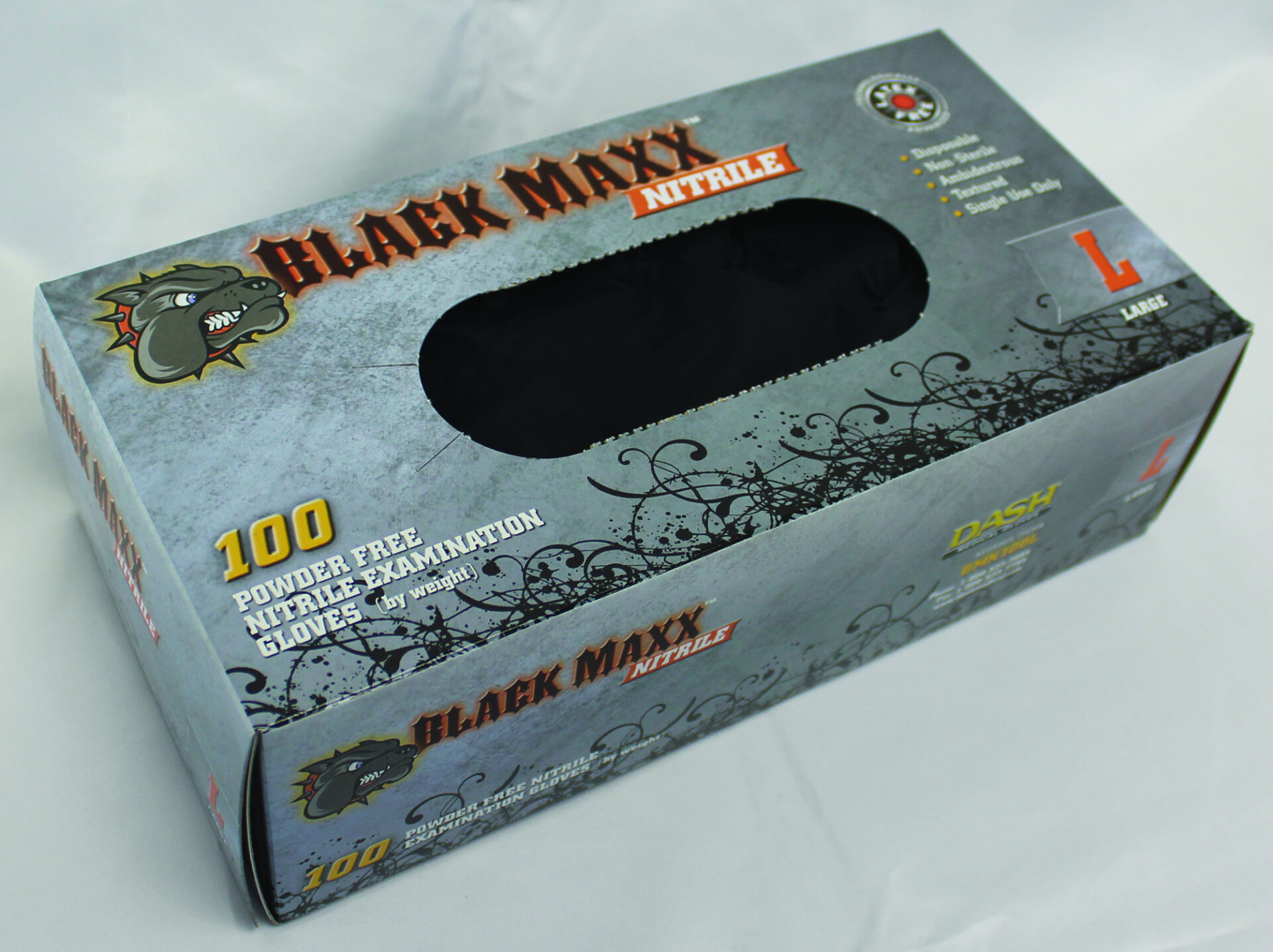 Black Maxx Nitrile Gloves