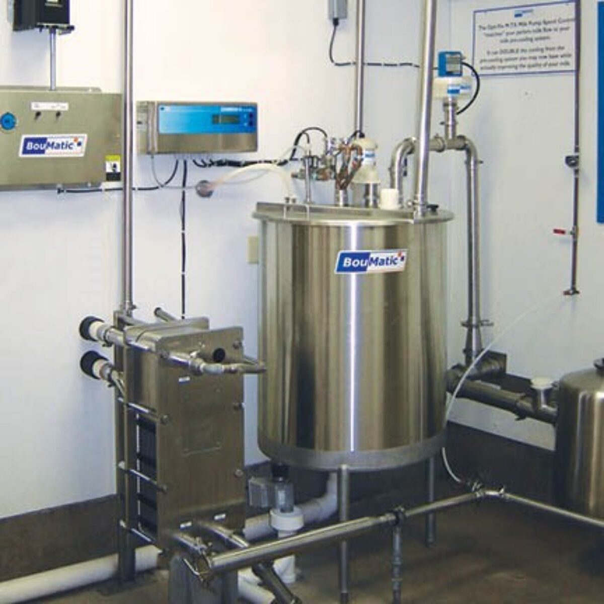 Cip Milk BouMatic | Milking gently, quickly and completely.