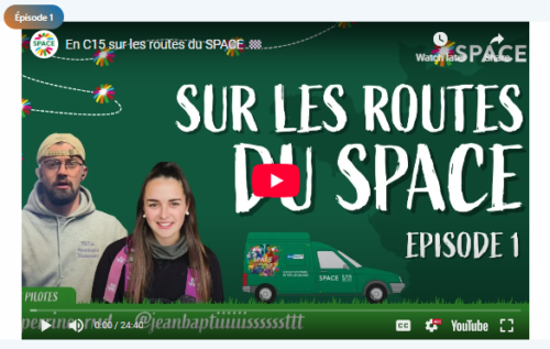 Sur les routes du SPACE avec Jean-Baptiste de Wever - Épisode 1